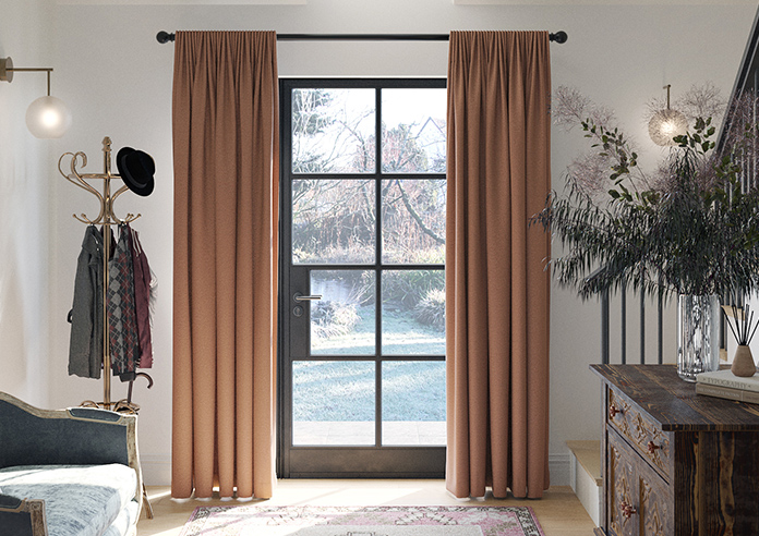 Stamford, Cinnamon - Made to Measure Curtains - Image 3